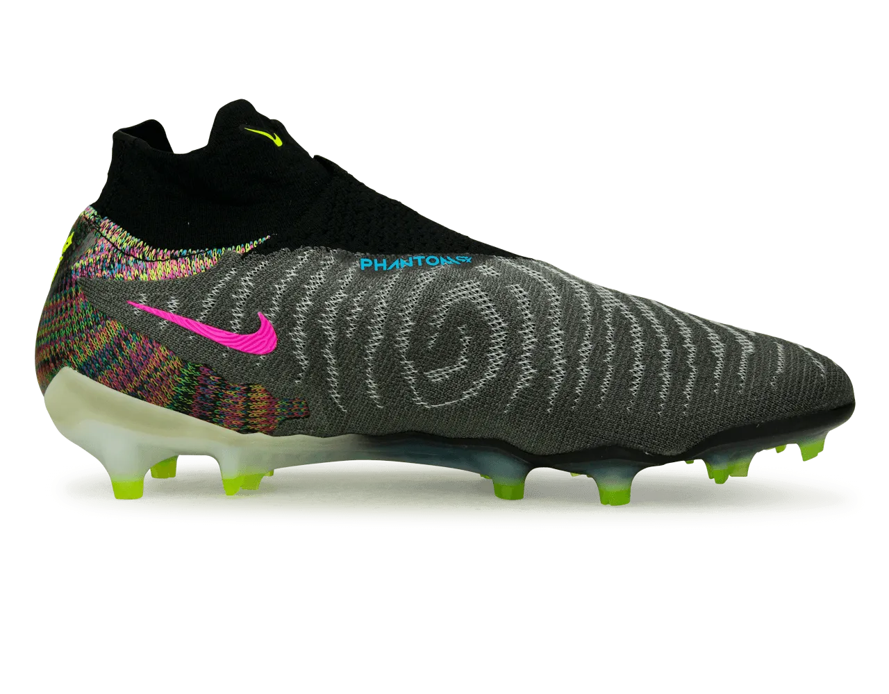 Nike Men's Phantom GX Elite DF Fusion FG Black/Volt/Silver