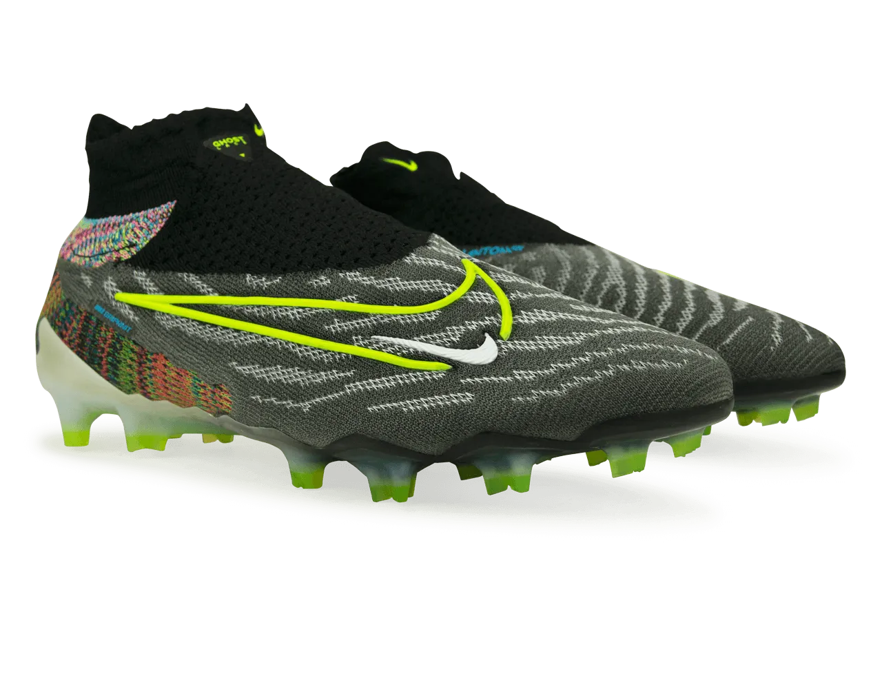 Nike Men's Phantom GX Elite DF Fusion FG Black/Volt/Silver