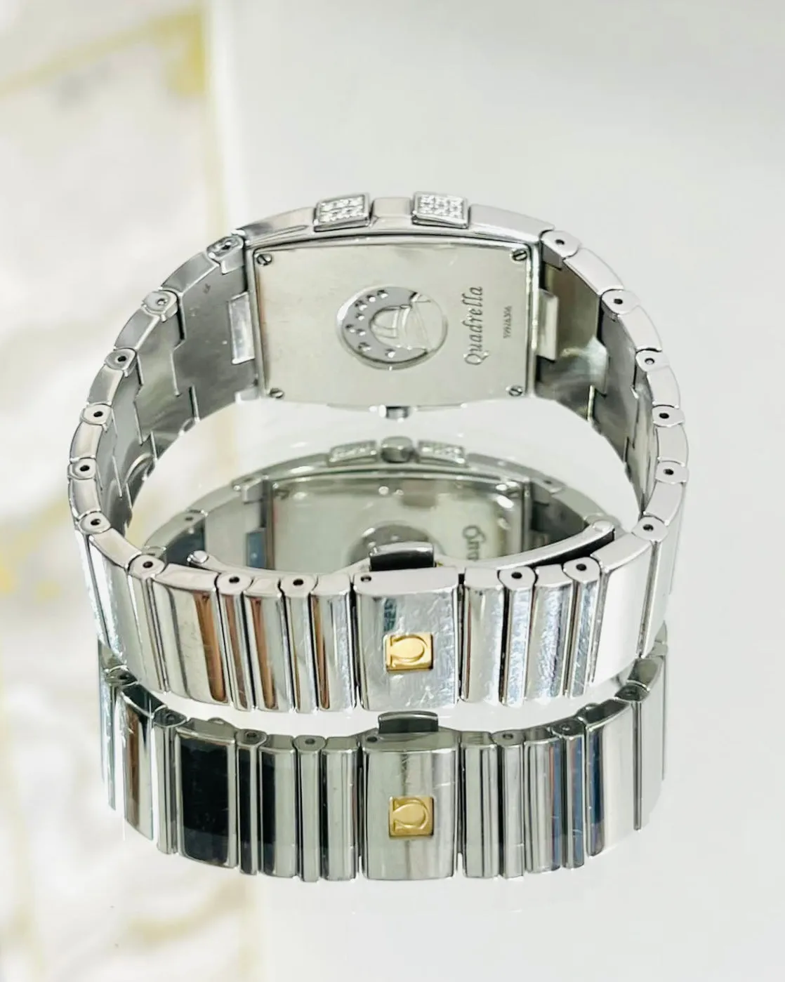 Omega Quadrella Jewel Constellation Mother Of Pearl & Diamond Watch