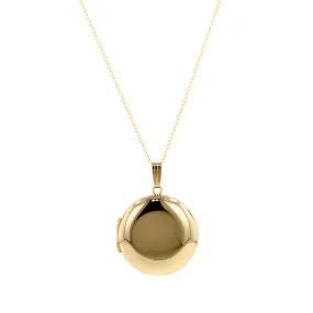 Plain Round Locket