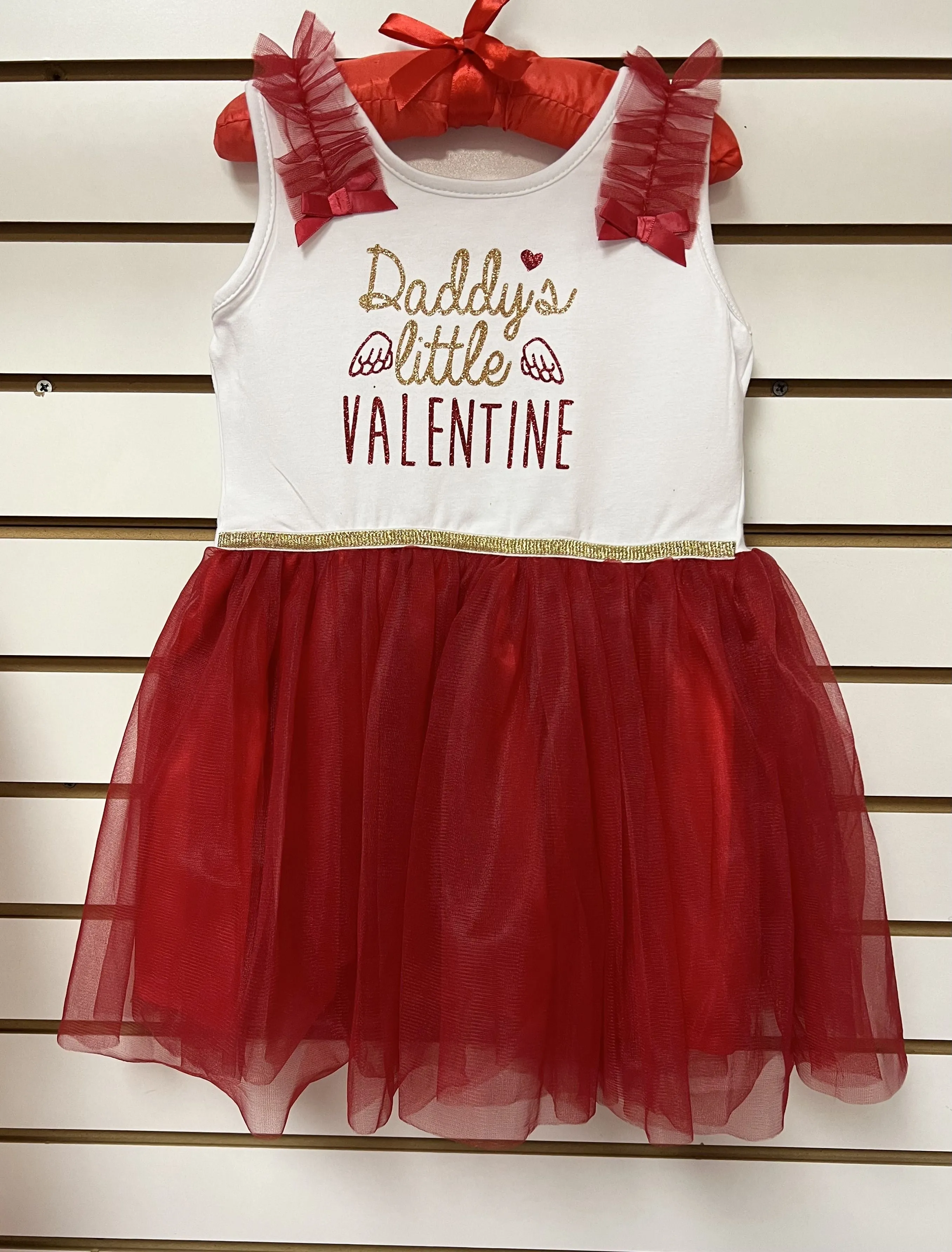 Popatu Baby Girl's & Little Girl's "Daddy's Little Valentine" Dress