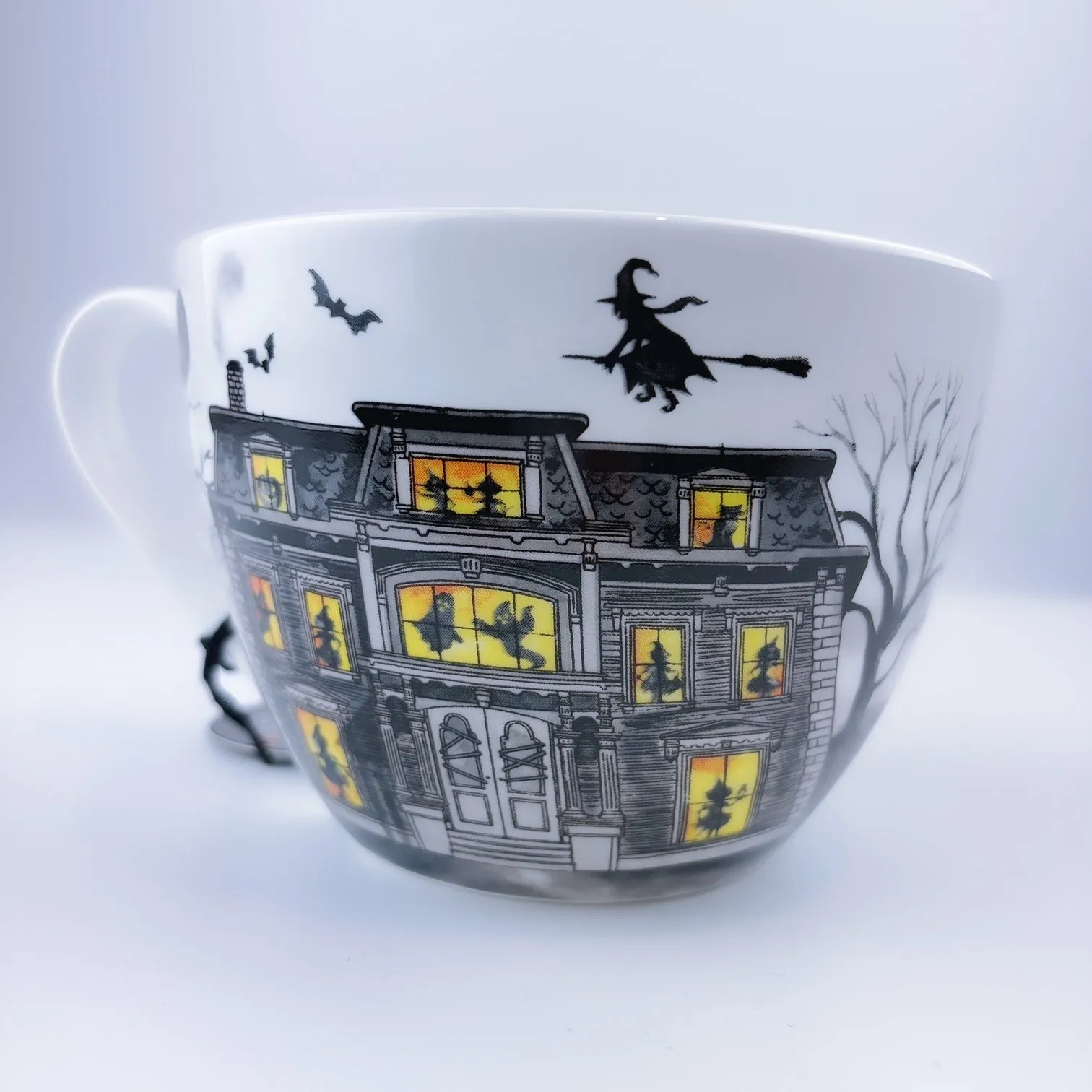 Portobello By Design Haunted Mansion Bone China XL Coffee Mug Tea Cup