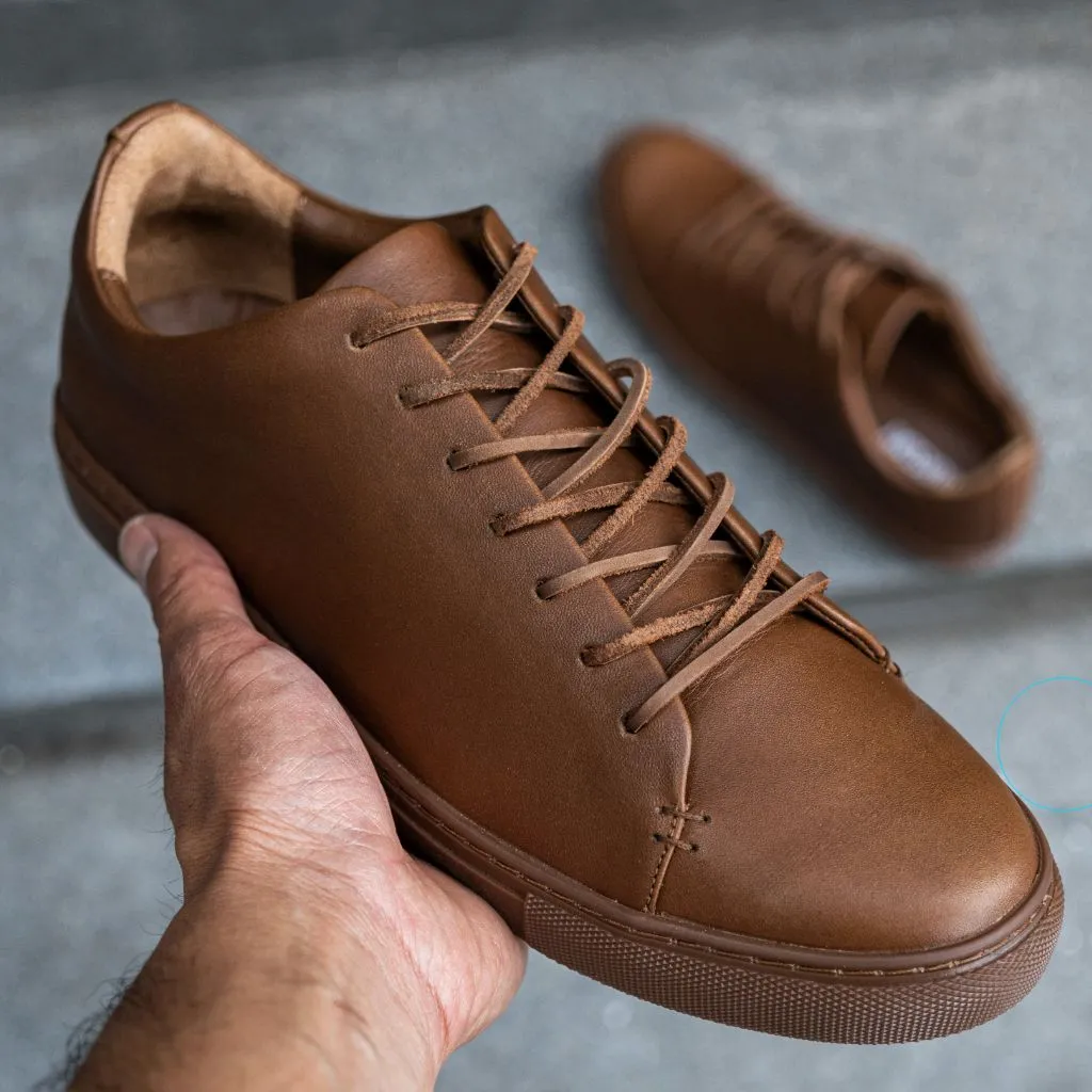 Premier Low Top | Hickory Vachetta