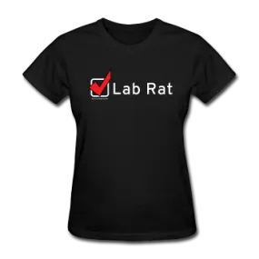 "Lab Rat, Check" - Women's T-Shirt