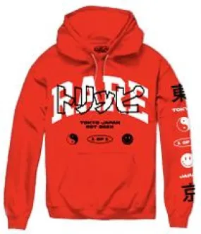 RARE KANJI OVERLAY HOODIE