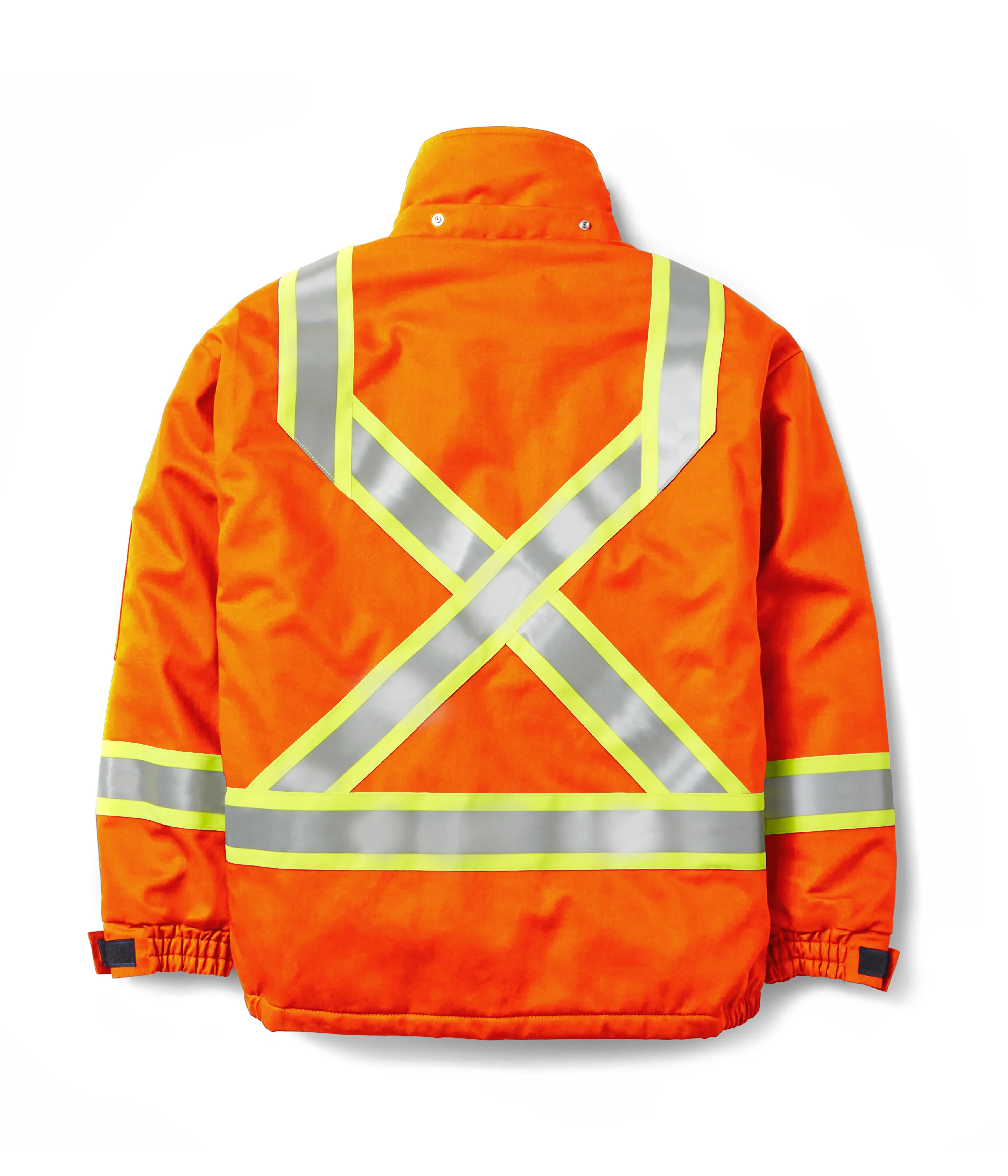 RASCO FR HI VIS INSULATED BOMBER JACKET