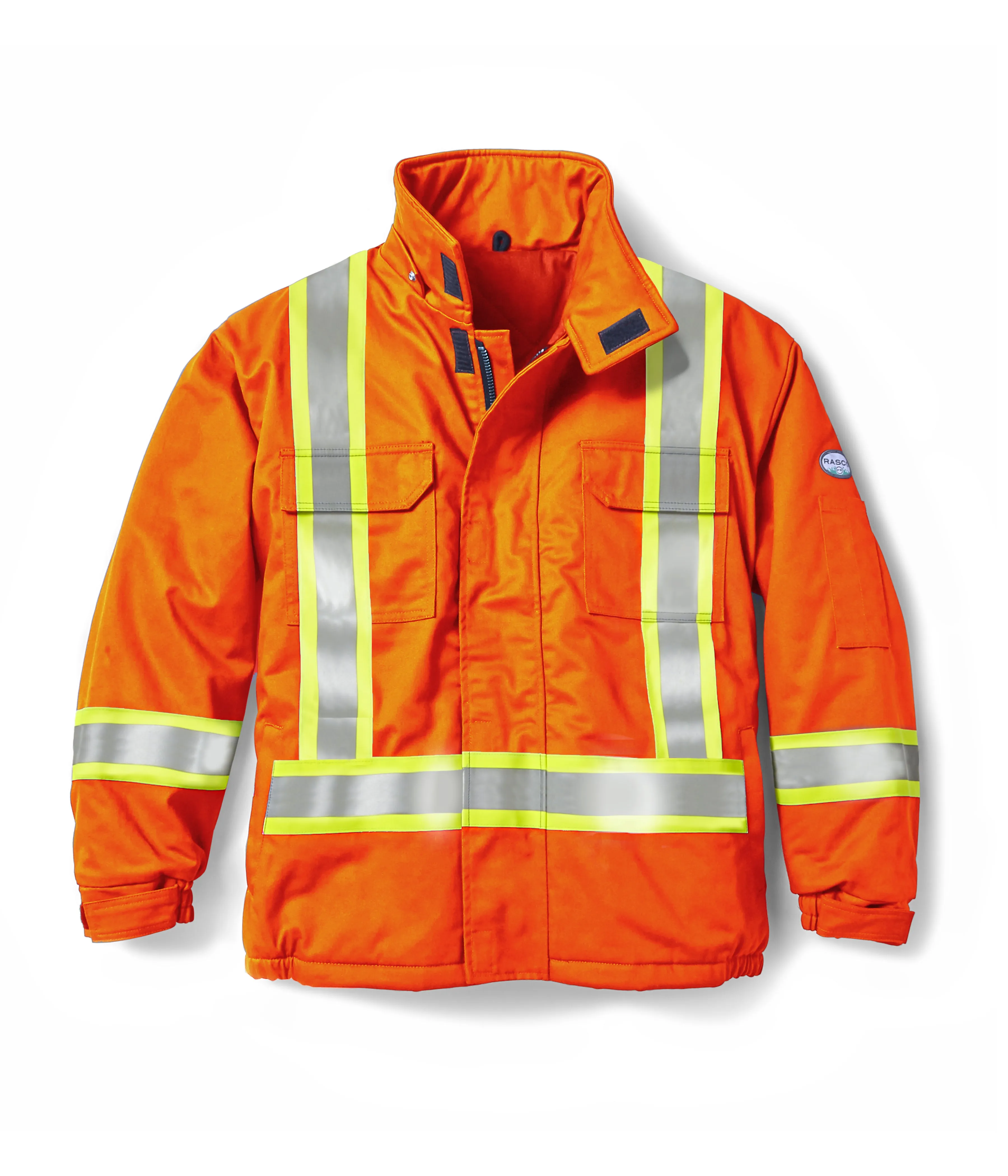 RASCO FR HI VIS INSULATED BOMBER JACKET