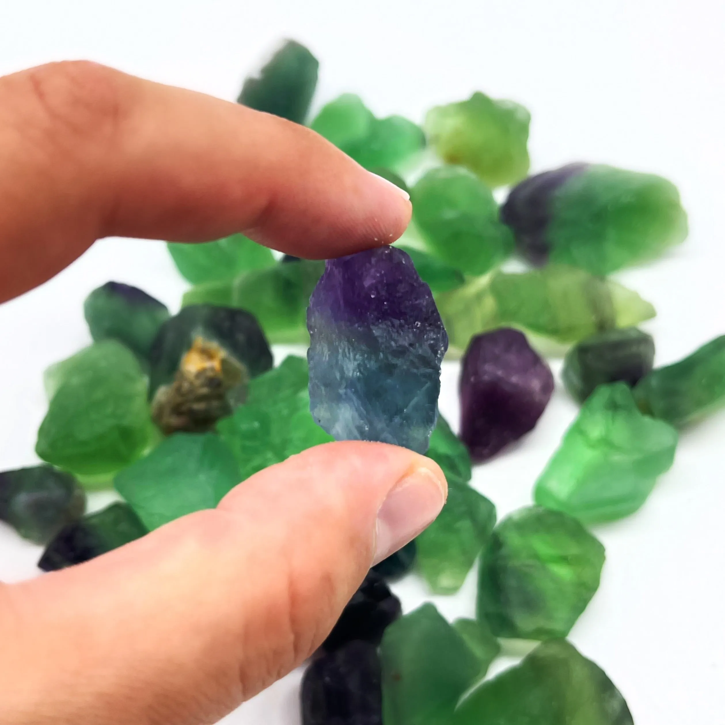 Raw Fluorite .5”-2.0”