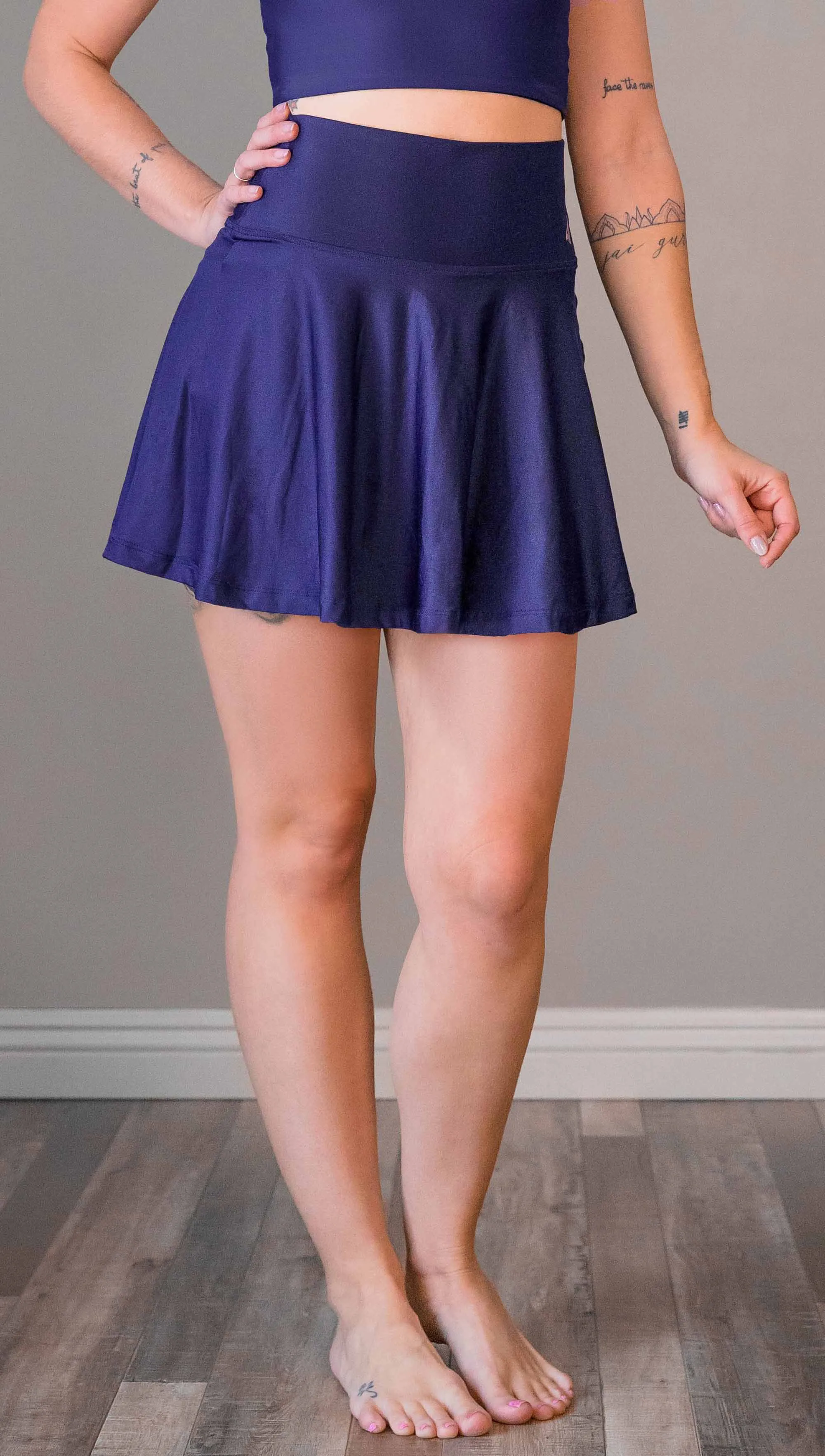 Royal Blue - Active Featherlight Skirt