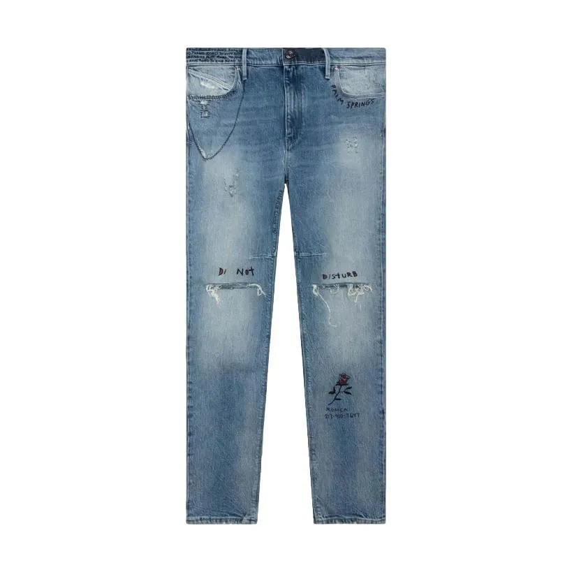 RTA BRYANT ARTISTIC GRAPHIC JEANS