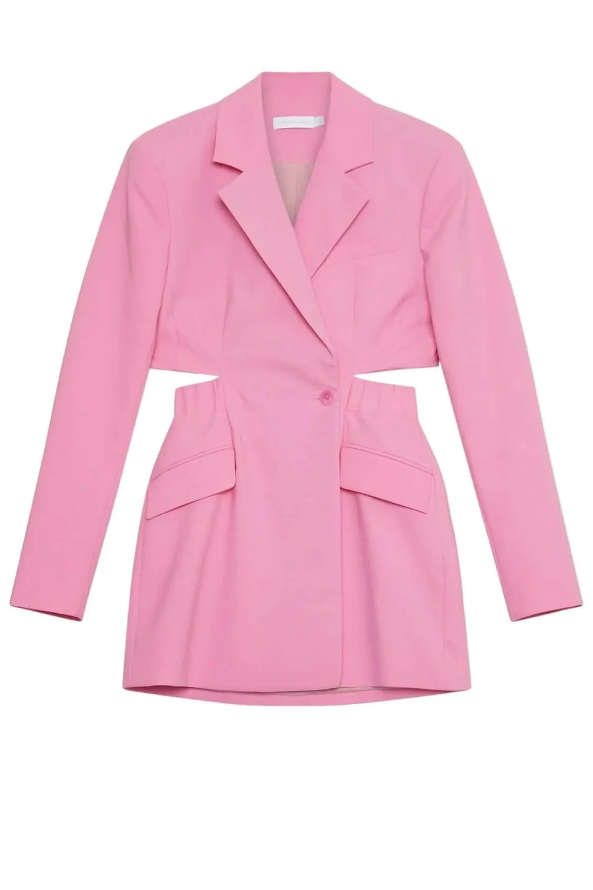 Simkhai Kylo Cut-Out Blazer Mini Dress - Taffy Pink