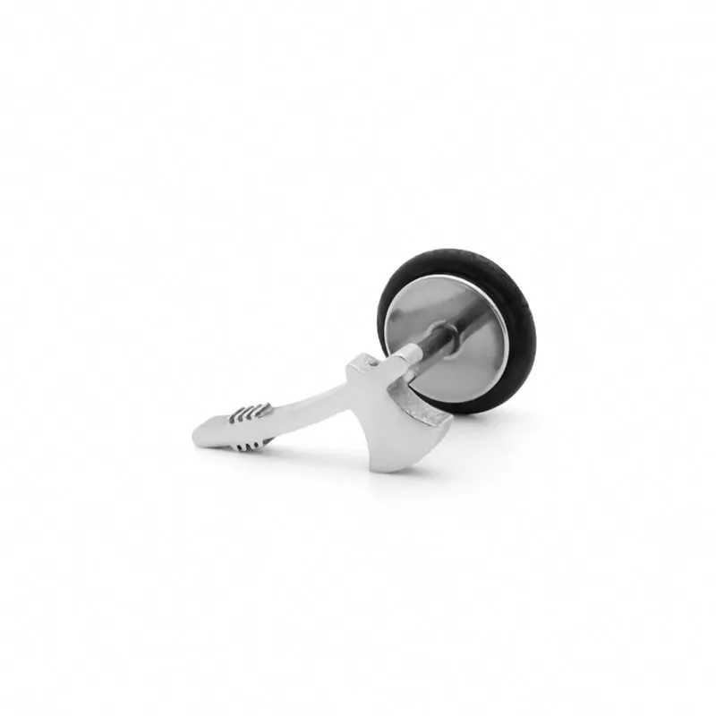 Stainless Steel Axe Fake Plug Earring