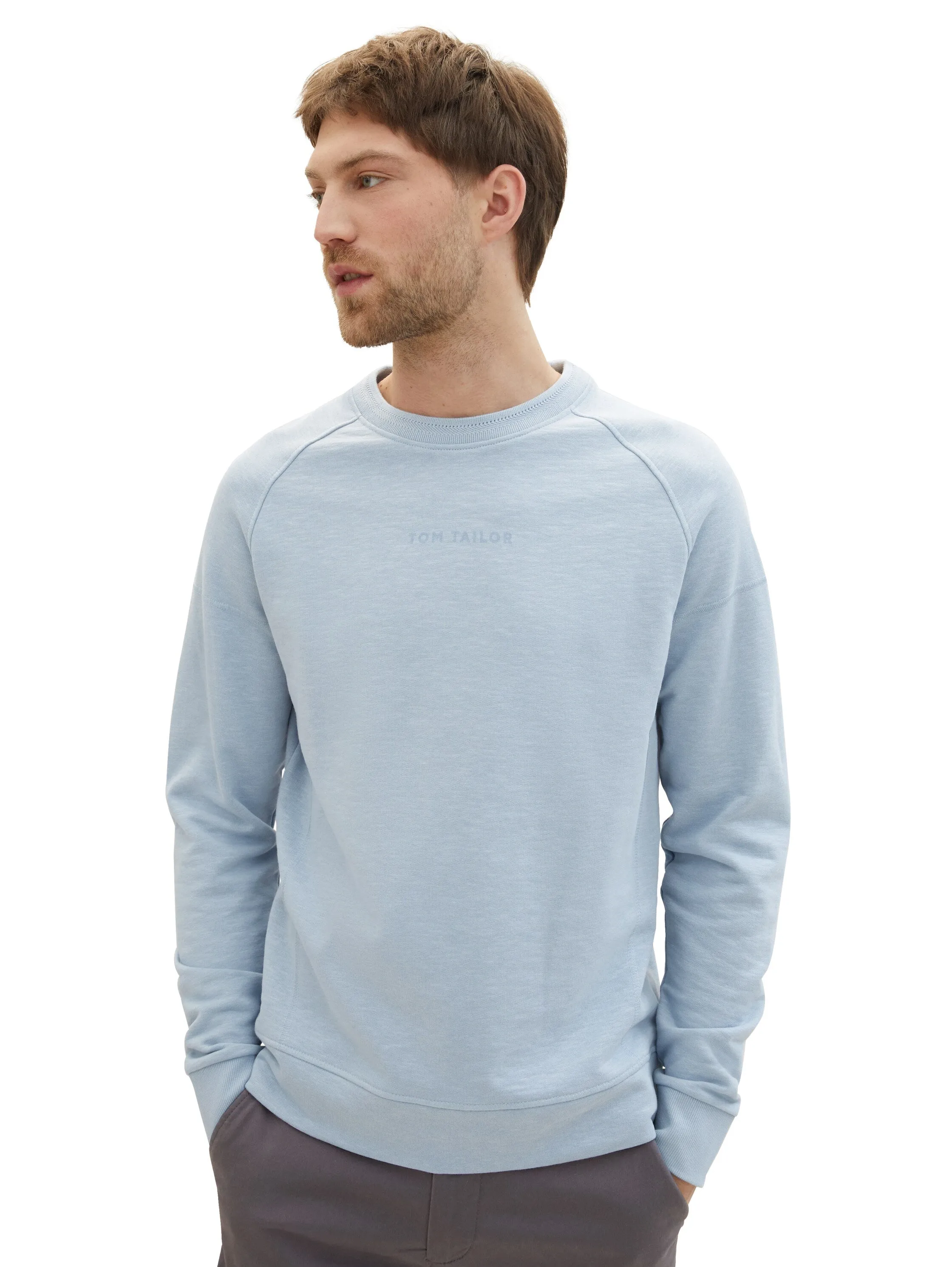 Sweatshirt mit Ziernhten