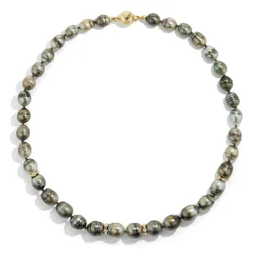 Tahitian Pearl with Diamond accents