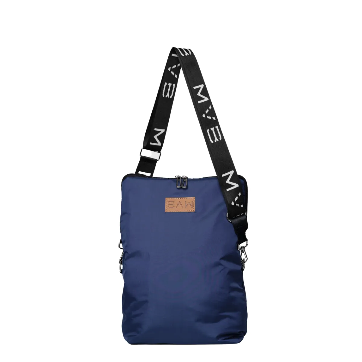 The Flip Vegan Recycled PET Shoulder Bag | Blue