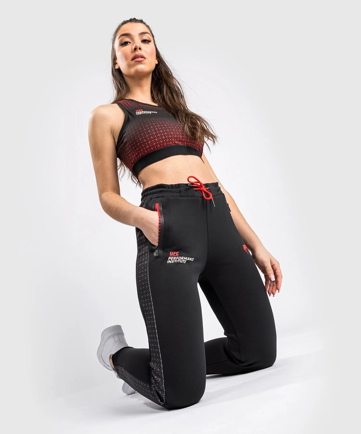 UFC Venum Performance Institute Jogger - For Women - Black/Red