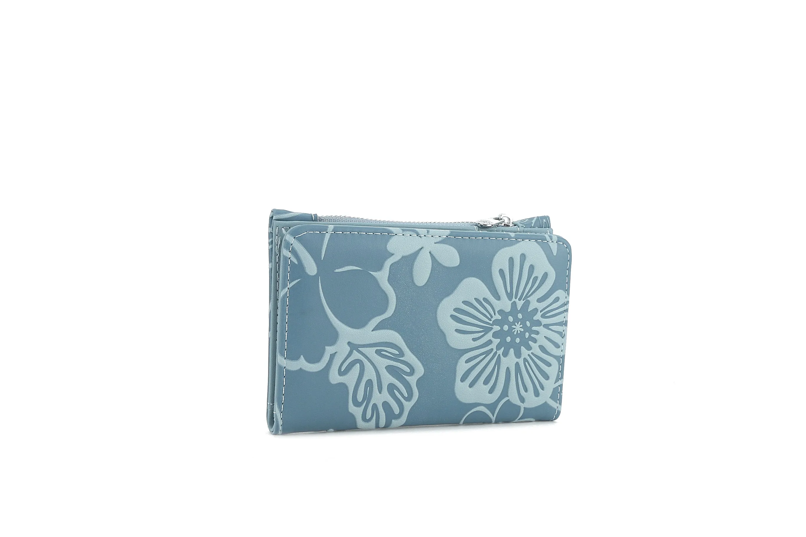 Wallet Joanne Cherry Blossom Embossed Blue      &nbsp;