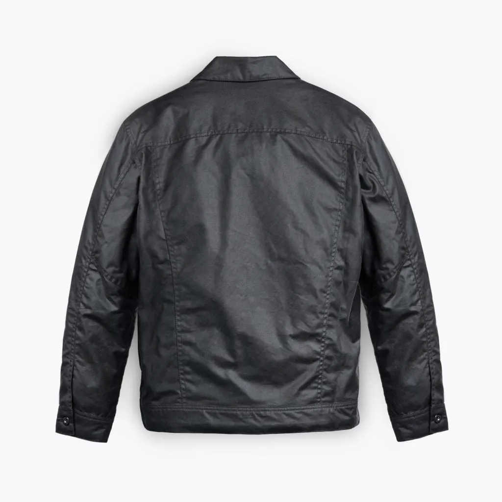 Waxed Canvas Field Jacket | Charcoal